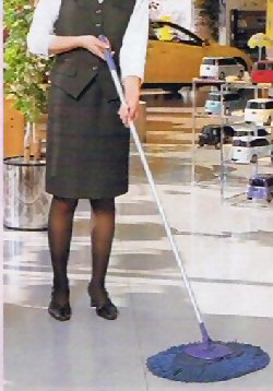 ブルーベリーフロアモップ