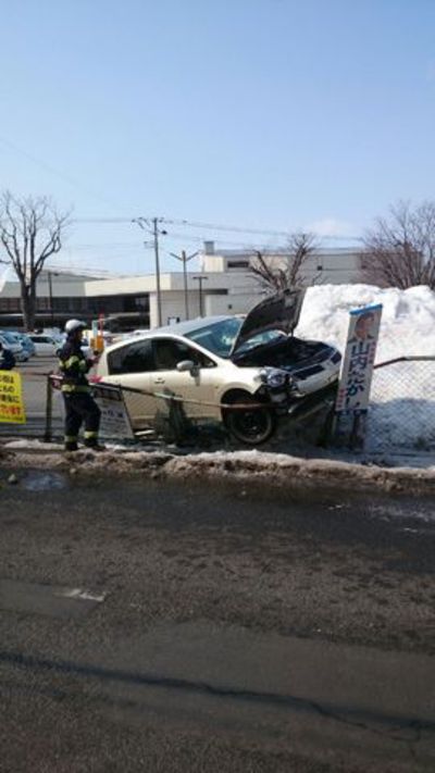 公会堂前の駐車場！？